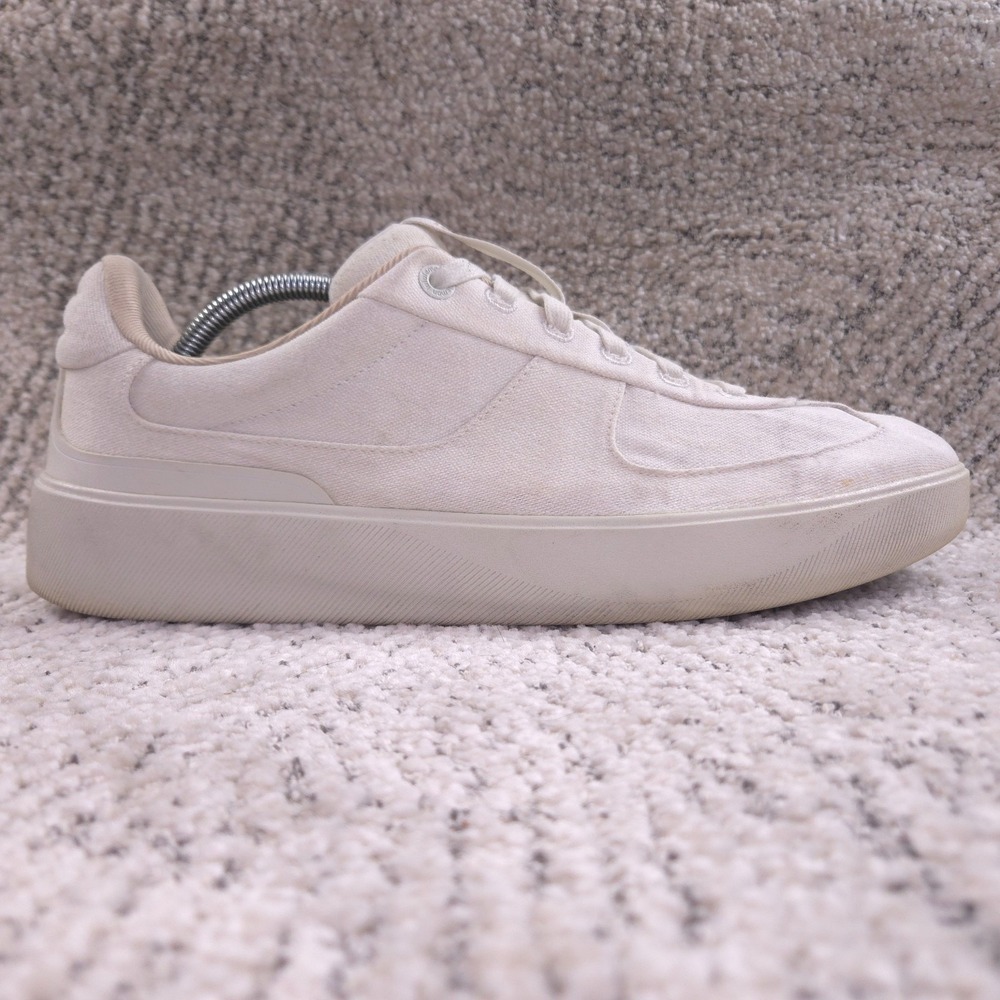 Lululemon Sneakers Mens Size 12.5 Cityverse Canvas Shoes Bone White Trainers